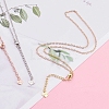 Brass Cable Chains Necklace Making NJEW-JN03321-6