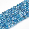 Natural Apatite Beads Strands X-G-T064-17-4mm-1