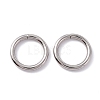 Non-Tarnish 304 Stainless Steel Open Jump Rings X-STAS-C040-01F-P-3