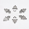 Tibetan Style Pendants X-TIBEP-23356-AS-RS-1
