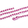Iron Ball Bead Chains CH-E002-2.4mm-3A-1