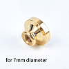Wax Seal Brass Stamp Head AJEW-WH0130-759-3