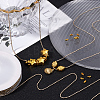 10 Yards Brass Faceted Ball Chains CHC-SP0001-05G-4