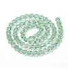 Transparent Glass Beads GLAA-Q066-14mm-C10-2