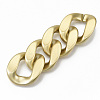 Opaque Spray Painted Acrylic Linking Rings OACR-S021-63A-B01-3