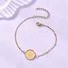 304 Stainless Steel Cable Chain Satellite Chain Bracelet Making BJEW-JB13163-04-1