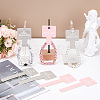 200Pcs 2 Colors Paper Hair Clip Display Cards CDIS-NB0001-35-4