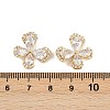 Brass Micro Pave Cubic Zirconia Pendants KK-H078-26G-3