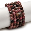 Natural Rhodonite Beads Strands G-D840-59-4mm-4