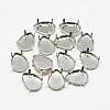 Non-Tarnish 201 Stainless Steel Sew on Prong Settings STAS-T032-02-18x25mm-1