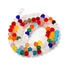 Imitate Austrian Crystal Frosted Glass Beads Strands GLAA-F029-TM3mm-B29-2