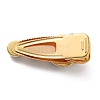 Natural Howlite Alligator Hair Clips G-B042-03G-09-2
