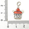 Anti-Tarnish Rhodium Plated 925 Sterling Silver Enamel Christmas European Dangle Charms LS-STER-Z010-02P-01A-3