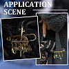 16Pcs 8 Styles Iron Rhinestone Safety Pins FIND-SC0022-24-7