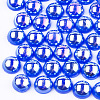 ABS Plastic Imitation Pearl Cabochons OACR-S025-6mm-01-1