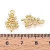 Brass Micro Pave Cubic Zirconia Pendants KK-N263-88G-3