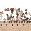 Electroplate Glass Beads GLAA-D020-01B-4