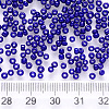 6/0 Baking Paint Glass Round Seed Beads SEED-S036-01C-07-3