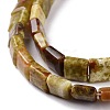 Natural Dragon Blood Jabe Beads Strands G-E572-03-3