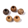 Natural Picture Jasper European Beads G-Q607-02N-1