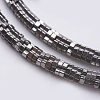 Electroplate Non-magnetic Synthetic Hematite Bead Strands G-K225-02D-2