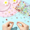 200Pcs Baking Paint Transparent Glass Beads GLAA-CJ0002-87-4