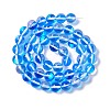 Synthetic Moonstone Beads Strands G-E573-02B-05-3