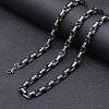 Stainless Steel Byzantine Chains Necklaces for Men FS-WG56795-24-1