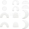 201 Stainless Steel Pendants STAS-FH0001-28P-1