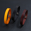 1Pc Punk Retro Ethnic Style Handmade Leather Bracelet Couple Literary Hand Strap Men BJEW-CL0001-02B-5