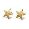 304 Stainless Stud Earring Findings LS-STAS-M314-02B-G-1