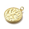 Brass Pendants KK-C090-41G-03-3