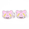 Transparent Acrylic Beads ACRC-T002-01C-1