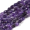 Natural Amethyst Bead Strands G-J280-08-2