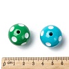 Mixed Chunky Bubblegum Opaque Acrylic Round Beads X-SACR-S146-24mm-M-3