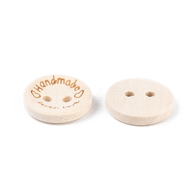 Wooden Buttons BUTT-K007-08A-1