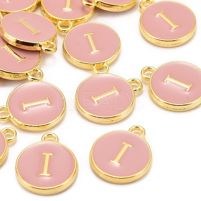 Golden Plated Alloy Enamel Charms LS-ENAM-S118-07I-1