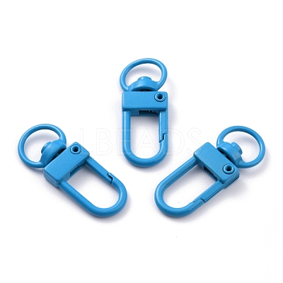Zinc Alloy Baking Paint Swivel Snap Hooks Clasps PALLOY-H194-A17-1
