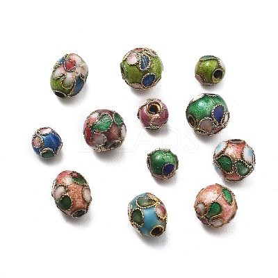 Handmade Cloisonne Beads CLB-Q002-14A-1