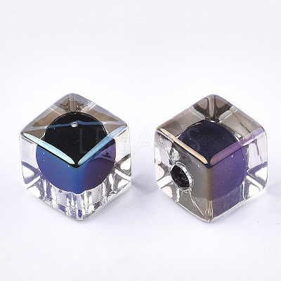 Transparent Acrylic Beads X-TACR-S148-08F-1