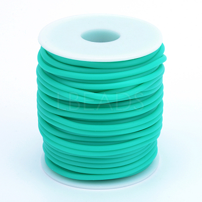 Hollow Pipe PVC Tubular Synthetic Rubber Cord RCOR-R007-3mm-07-1