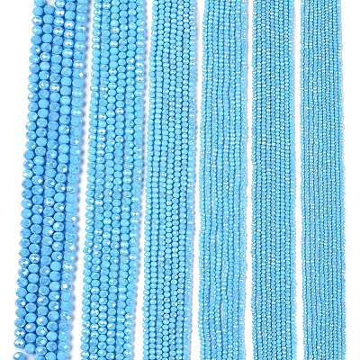 Electroplate Glass Beads Strands LS-EGLA-A044-P2mm-B08-1