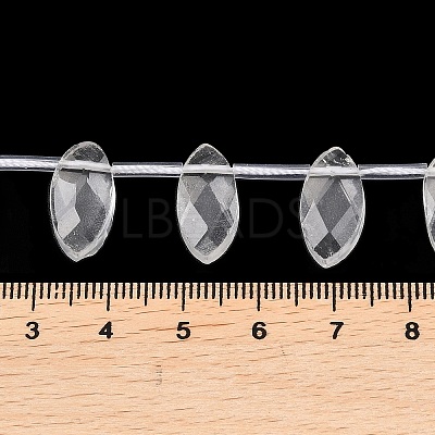 Natural Quartz Crystal Beads Strands G-P607-A01-01-1