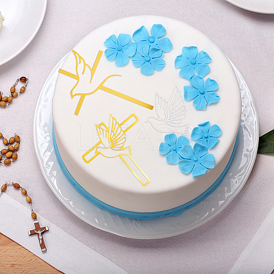 Acrylic Mirror Cake Toppers FIND-CN0001-45-1