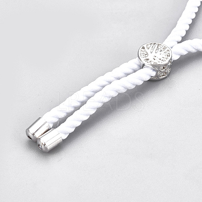 Cotton Cord Bracelet Making KK-F758-03L-P-1