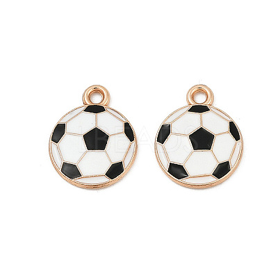 Alloy Enamel Pendants ENAM-V001-01C-KCG-1