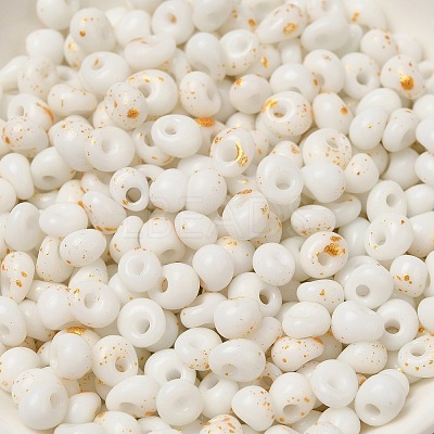 Baking Paint Glass Seed Beads SEED-F006-01A-15-1