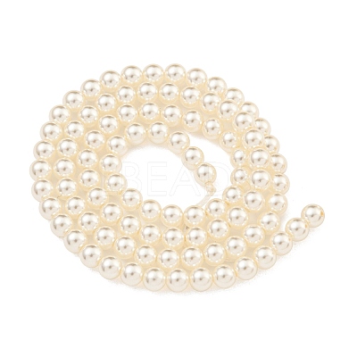 Glass Pearl Beads Strands HY-G002-01B-02-1