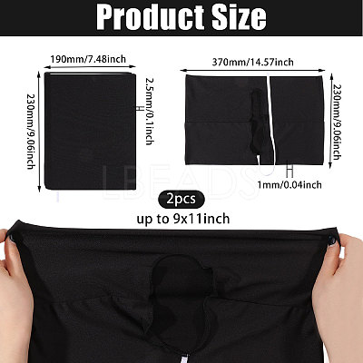 Polyester Book Cover OFST-WH0004-144K-1