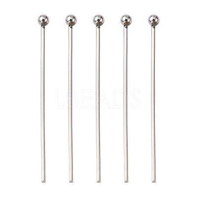 Tarnish Resistant 304 Stainless Steel Ball Head Pins STAS-K146-045-30x0.7mm-1